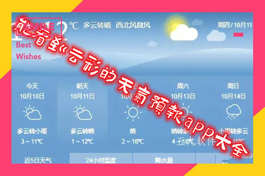 能看到云彩的天气预报app大全 能看到云彩的天气预报app大全