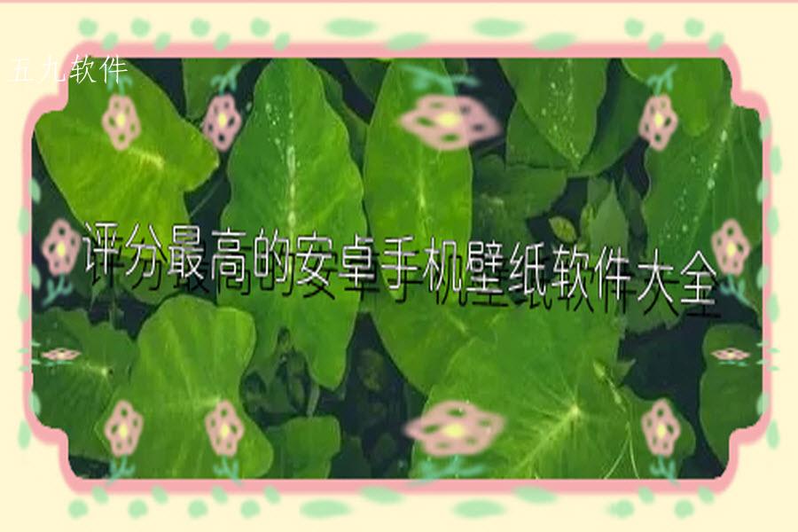 评分最高的安卓手机壁纸软件大全