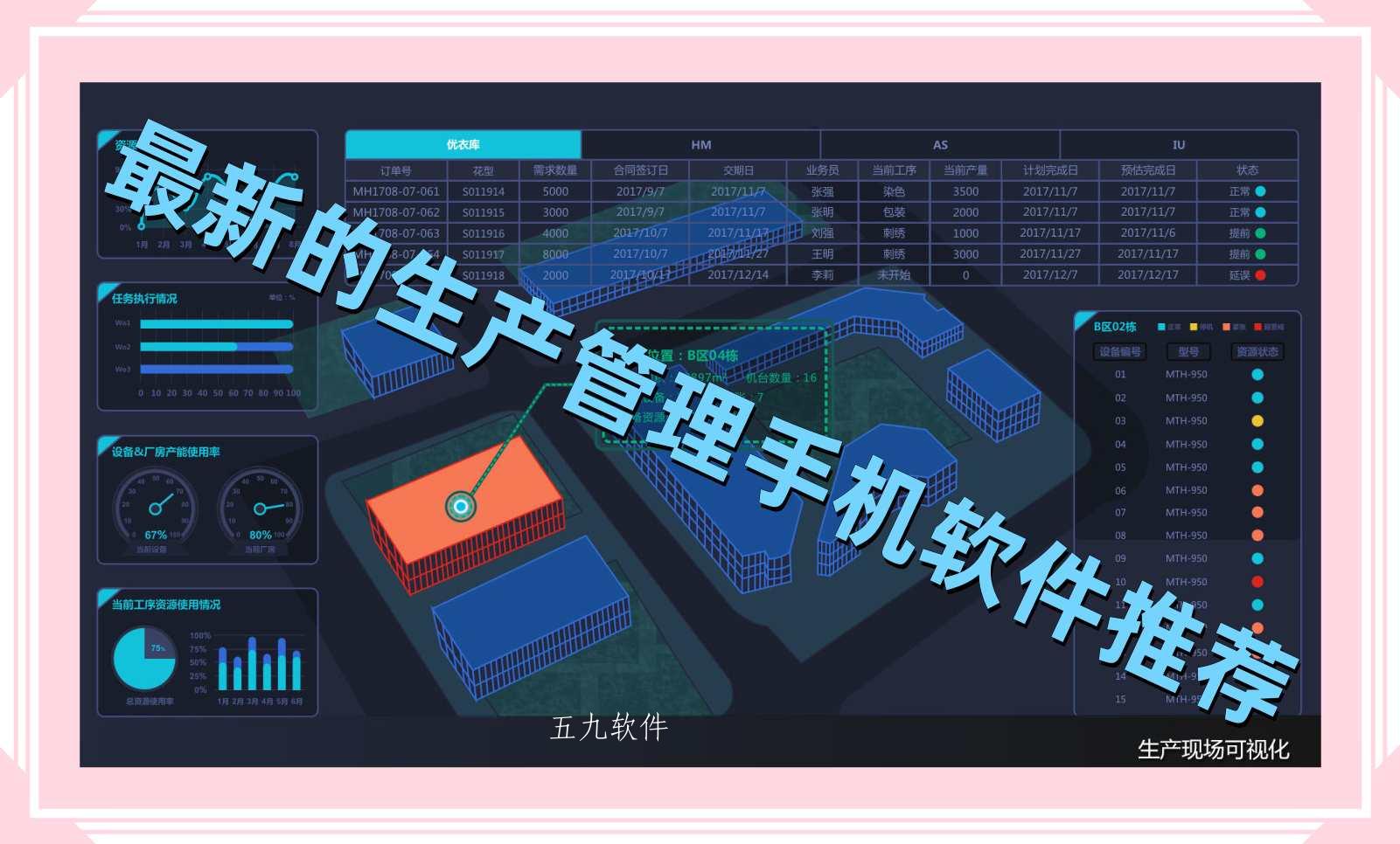 最新的生产管理手机软件推荐 最新的生产管理手机软件推荐