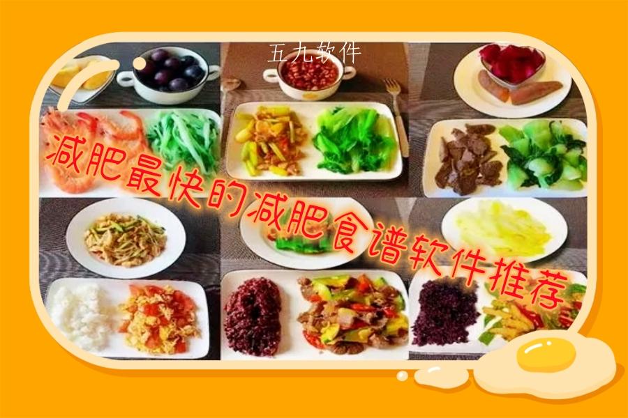 减肥最快的减肥食谱软件推荐